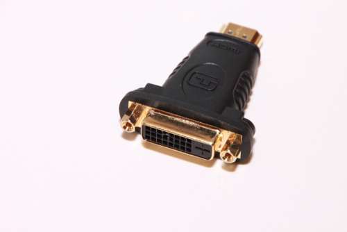 Adapter Converter Dvi Gold Hdmi Video Technology