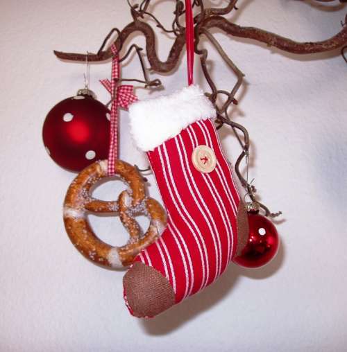 Advent Decoration Christmas Christmas Bauble Red