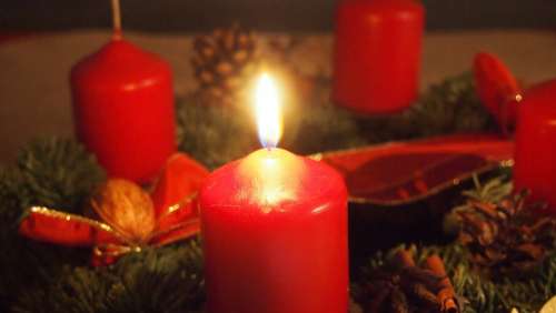 Advent Advent Wreath Candle