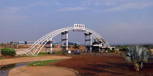 Aequs Economic Zone Manufacturing Entrance Gate