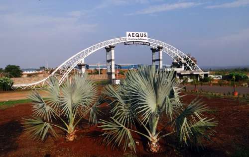 Aequs Sez Special Economic Zone Manufacturing Gate
