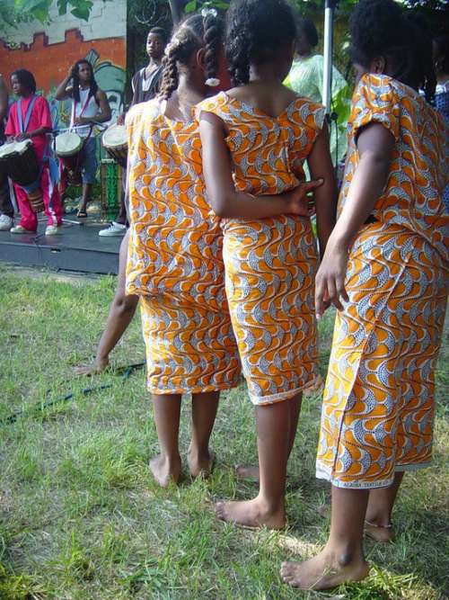 African People Young Black Dance Culture Dancing