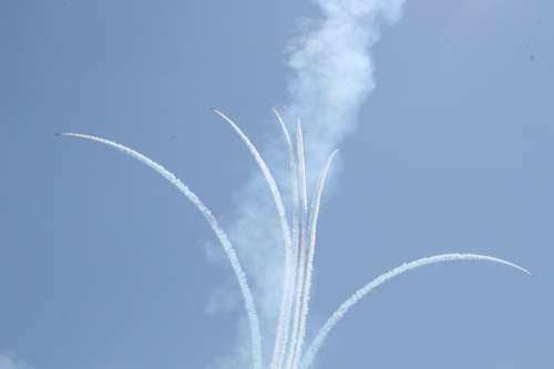 Aircraft Air Show British Plane Eastbourne Sky