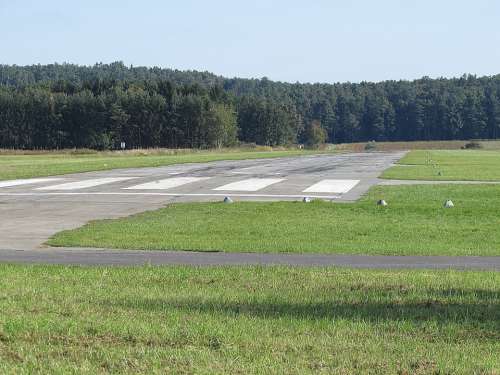 Airfield Airport Tarmac Runway