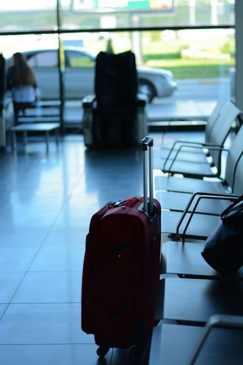 Airport Travel Traveler Business Suitcase