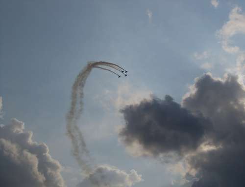 Airshow Formation Flying Aerobatic Display Sky