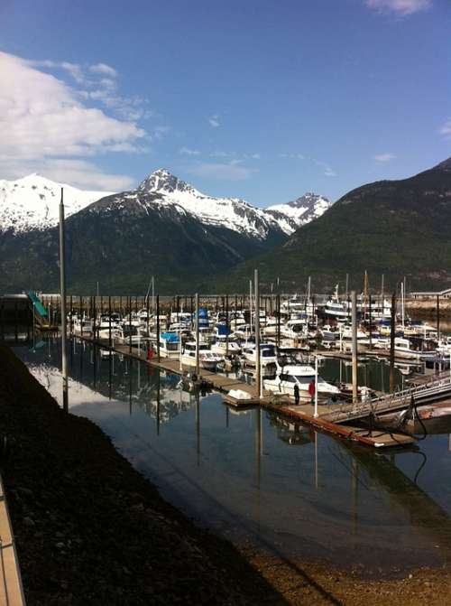 Alaska Boats Dock Boat Harbor Docks Fishing Boats