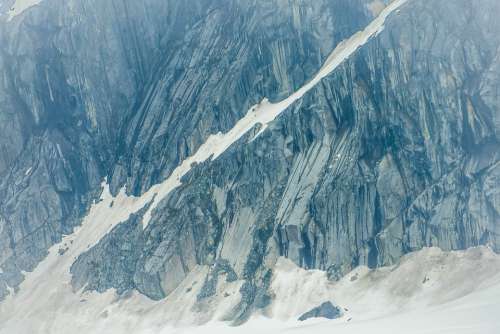 Alaska Mendenhall Glacier Mountain Rocks