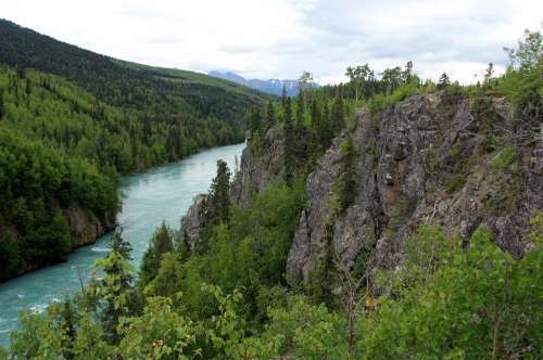 Alaska Landscape Wilderness Nature Water River