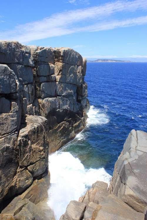 Albany Coast Shore Rocks Ocean The Gap