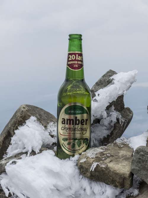 Alcohol Advertising Mountain Cold Hop