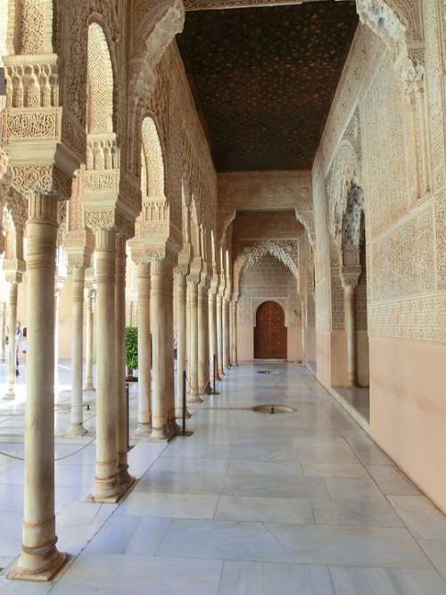 Alhambra Nasridenpalast Spain Andalusia Granada