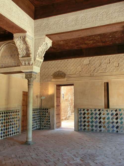 Alhambra Nasridenpalast Spain Andalusia Granada