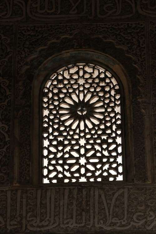 Alhambra Spain Granada Window Andalusia Palace