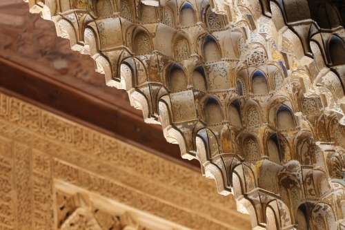 Alhambra Spain Granada Andalusia Palace Moorish