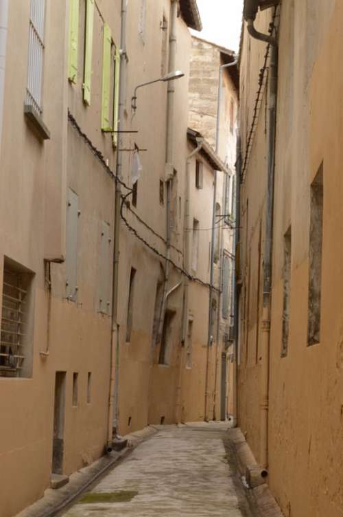 Alleyway Avignon France Alley Architecture