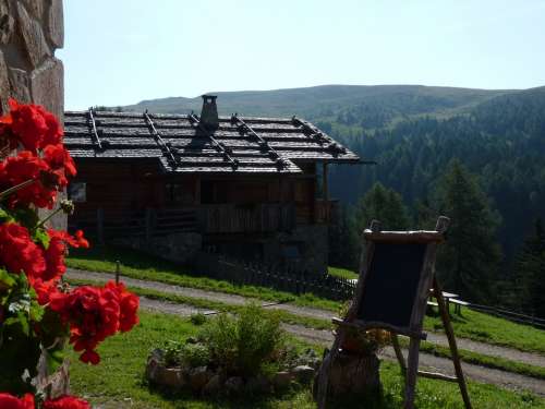 Alm Mountains Hut South Tyrol