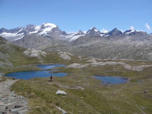 Alpine Lakes Landscape Mountains