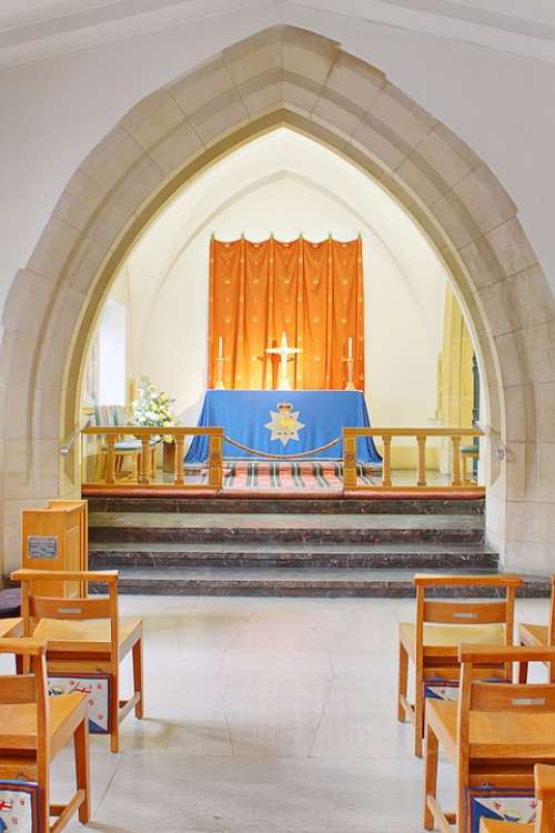 Altar Guildford Cathedral Surrey Church Religion