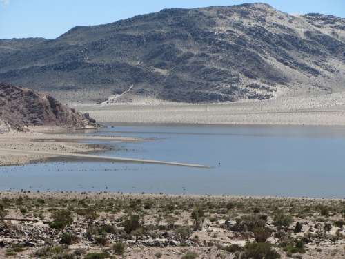 Altiplano Water Lake Peru Landscape Nature