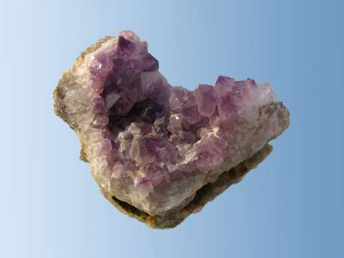 Amethyst Blue Purple Violet Gem Minerals Hell