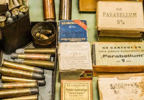 Ammo Bullets Cartridges Pods War
