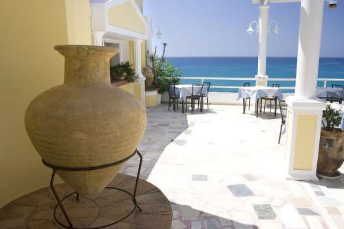 Amphora Greek Greece Antique Sea Holiday Sun