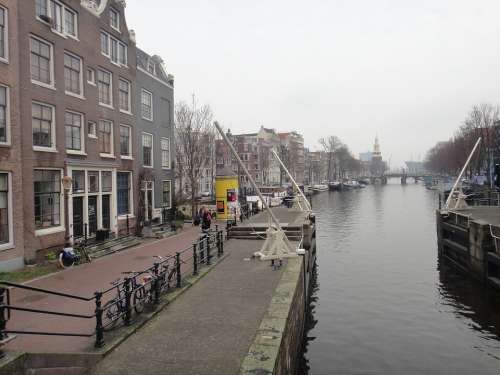 Amsterdam Canals Channel Water