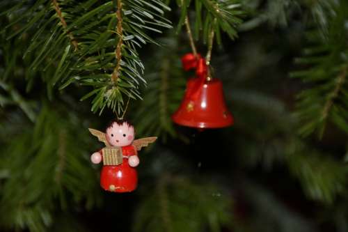 Angel Christmas Tree Decorations Fir Tree