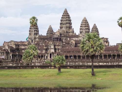 Angkor Wat Temple Cambodia Landscape