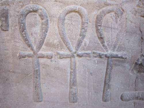 Ankh Egypt Hieroglyphics Symbols Live