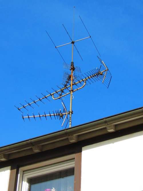Antenna Roof Antenna Watch Tv Television Reception