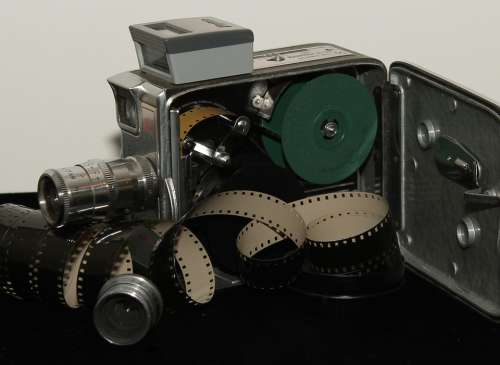 Antique Camera Film Lenses Keystone Olympic K-33