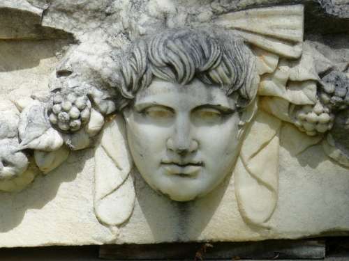 Aphrodisias Antique Antiquity Temple Sculptor