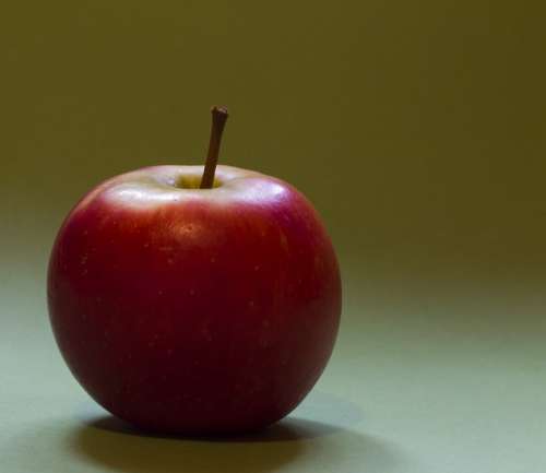 Apple Red Fruit Fresh Vitamins Food Health
