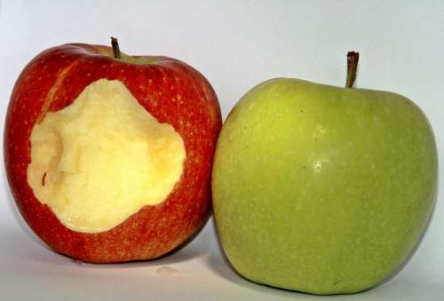 Apple Fruit Vitamins Fresh Healthy Delicious Food