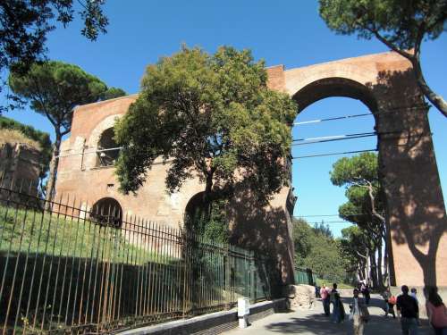 Aqueduct Rome Italy Aquädukttunnel Architecture