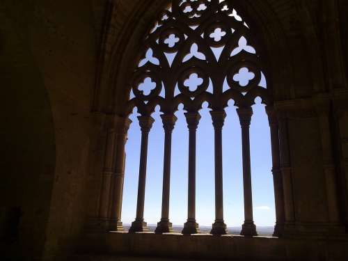 Arc Gothic Lleida Cathedral Seu Vella Romanesque
