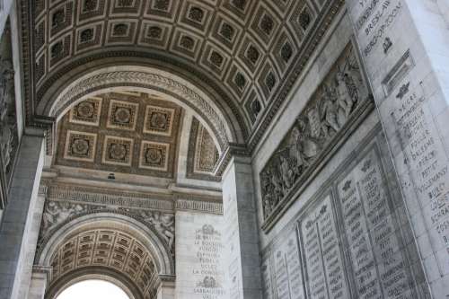 Arch Of Triumph Paris France