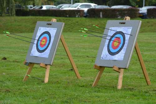 Archery Arrows Goals Sports Focus
