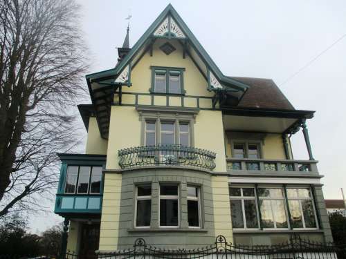 Architecture House Art Nouveau Building