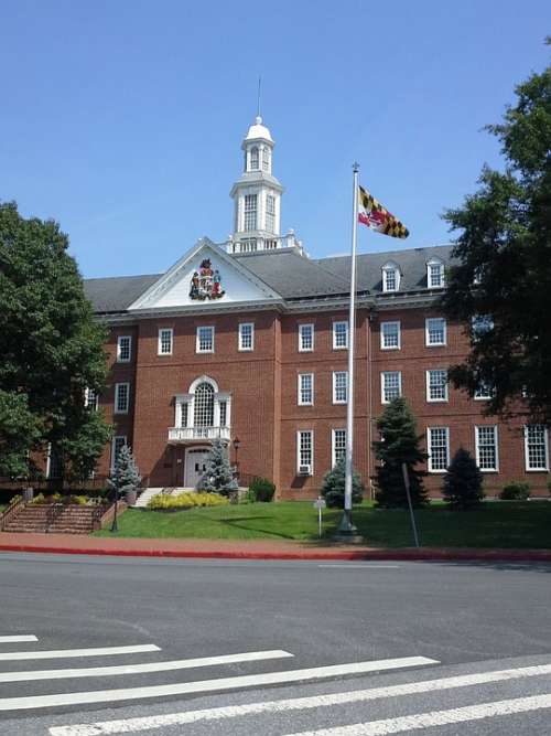 Architecture Building Annapolis Maryland Tower