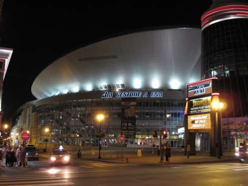 Arena Nashville Tennesse Night