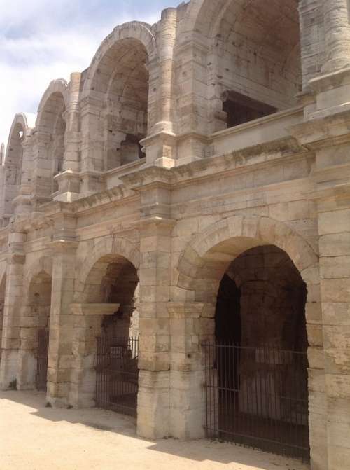 Arena Roman Arles Ancient Architecture Landmark