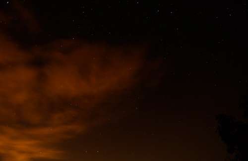 Arizona Sky Night Stars Nature Clouds