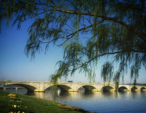Arlington Memorial Bridge Washington Potomac River