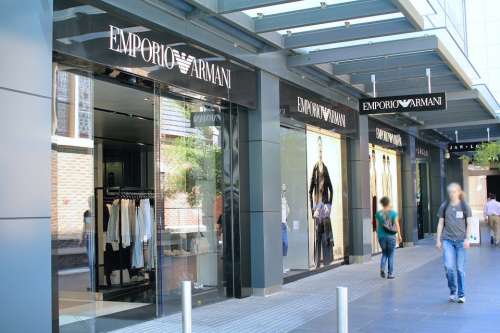 Armani Store Designer Boutique Perth Australia