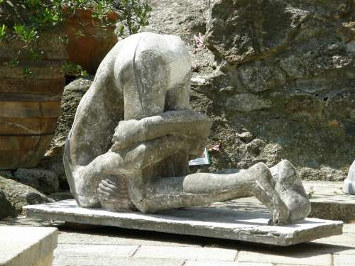 Art Stone Sculpture Artwork Tuscany
