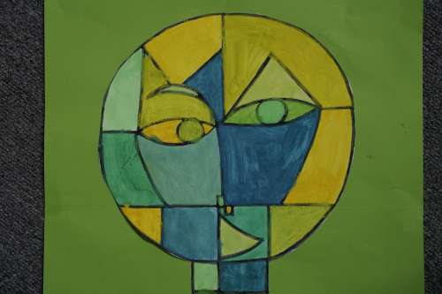 Art Class Paul Klee Watercolor Paint School