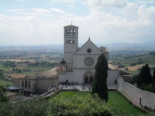 Assisi Church Italy Architecture Historical